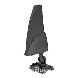 Outdoor Digital Amplified HD TV Antenna 360° Omni-Directional Shark 40mi 64km