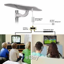 Outdoor/Rv Hdtv Antenna Antop Omni-Directional Wing Tv Antenna With Smartpass