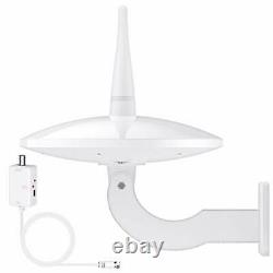 Outdoor TV Antenna 1byone 720°Omni-Directional Reception TV Antenna Built-in