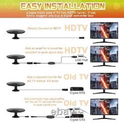 Outdoor TV Antenna 360° omnidirectional Reception Over 100 Miles Range