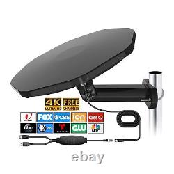 Outdoor TV Antenna 360° omnidirectional Reception Over 100 Miles Range Enhanc