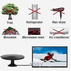 Outdoor TV Antenna 360° omnidirectional Reception Over 100 Miles Range Enhanc