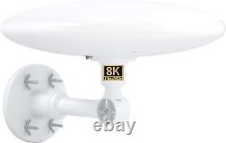 Outdoor TV Antenna 8K 4K 1080P Supports 1000+ Miles Range 360° Omnidirectional R