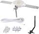 Outdoor Tv Antenna Omnidirectional 360 Degree Hd Tv 4k Omnipro Amplified