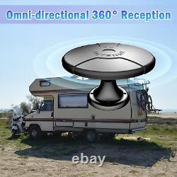 Outdoor TV Antenna omnidirectional Reception Over 100 Miles Range Enhanced VH