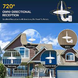 Outdoor Tv Antenna 1Byone 720°Omni-Directional Reception Tv Antenna Built-In