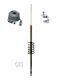 Predator 10k K-1-9 Cowtown Cb, Ham Antenna, 18ft Rg8x Coax, Rv1 Bracket And Stud