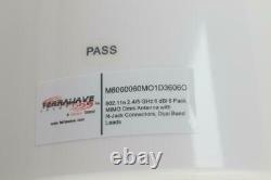 Pack of 1 Terrawave M6060060MO1D3606O 2.4/5GHz 6dBi 6-Pack MIMO Omni Antenna