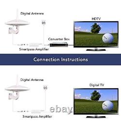 Professional VersionOutdoor HDTV Antenna, ANTOP Digital TV RV Antenna 720°