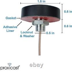 Proxicast Ultra Low-Profile WiFi Omni-Directional 2 dBi Screw-Mount Antenna