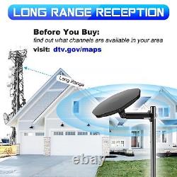 RV TV Antenna Outdoor Long Range, 360° Omni-Directional Reception Digital HD