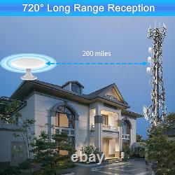 RV TV Antenna for Smart TV Outdoor, 720° Long Range Omni Directional Reception D