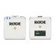 Rode Wireless Go Compact Digital Wireless Microphone System 2.4 Ghz, White