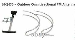 Rugged Outdoor Omni Directional HDTV FM Antenna & 30dB Ultra High Gain Amplifier