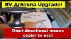 Rv Antenna Upgrade With Omni Directional Amazon Upgrade