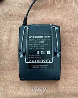 Sennheiser EW100 G3 Lavalier Wireless Microphone Transmitter-Receiver Kit