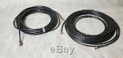 Sennheiser a1031 omni directional antenna pair with BNC cables (50 ohm) g3 g4