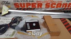 Super Scanner 27MHz CB base antenna omni /directional MS119 MIB vintage radio