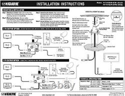 Tvx Omnidirectional Amplified Tv/am/fm Antenna And Distribution Plate black