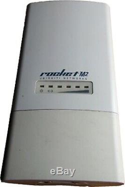 Ubiquiti AirMax Omni Antenna AMO-2G10 10DBI Dual MIMO 2x2 2.4GHz 360° +Rocket M2