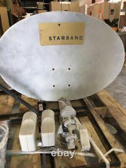 Used Channel Master Satellite Dish Bi Directional Transponder With Receiver