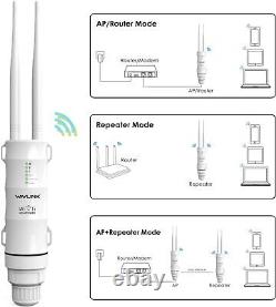 WAVLINK Wireless Access Point Outdoor WiFi 6 Extender AC600 AC1200 WiFi Repeater