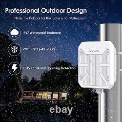 WiFi 6 Range Extender Indoor Outdoor 3000Mbps WiFi Repeater Dual Band Router