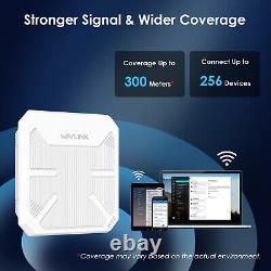 WiFi 6 Range Extender Indoor Outdoor 3000Mbps WiFi Repeater Dual Band Router