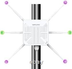 WiFi 6 Router Outdoor Long Range Wireless Gigabit Extender IP67 Weatherproof