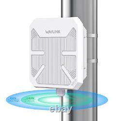 WiFi Extender Long Range Outdoor Wireless Dual Band WiFi Gigabit Repeater PoE