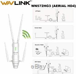 WiFi Extender Outdoor Weatherproof High Power Omni Directional Antenna WAVLINK