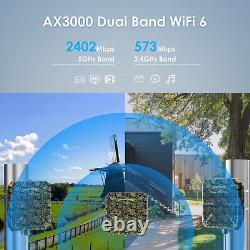 WiFi Range Extender Repeater Outdoor Wireless WiFi 6 Router AC1200 AX1800 AX3000